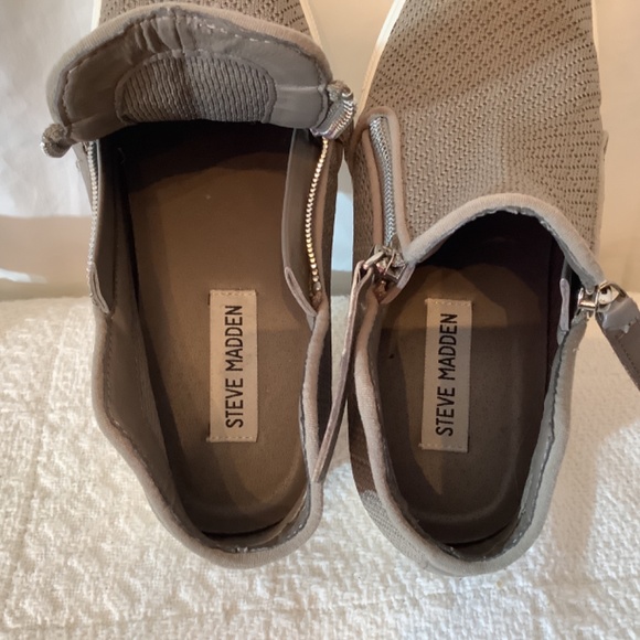 Steve Madden Corso ankle fabric sneaker shoe camel - Picture 7 of 12